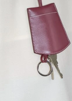 Saks Potts Katya Keychain - Dark Red
