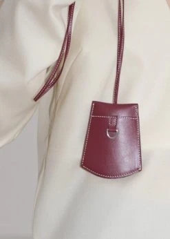 Saks Potts Katya Keychain - Dark Red