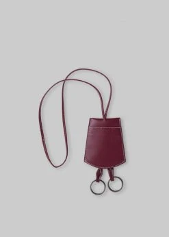 Saks Potts Katya Keychain - Dark Red