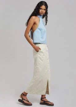 Saks Potts Provence Skirt - Sand CLOTHING