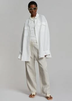 The Frankie Shop Sam Shirt - White