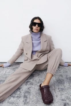 The Frankie Shop Samara Suit Blazer - Mocha 13 The Frankie Shop Samara Suit Blazer - Mocha