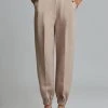 The Frankie Shop Samara Suit Joggers - Mocha CLOTHING