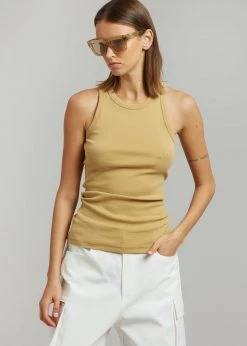 Samsoe Samsøe & Samsøe Alexo Tank - Prairie Sand CLOTHING