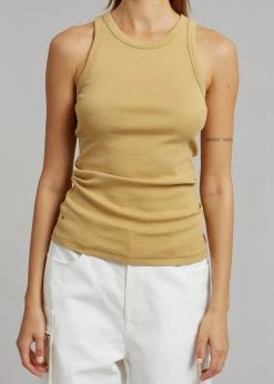 Samsoe Samsøe & Samsøe Alexo Tank - Prairie Sand CLOTHING