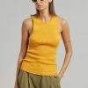 Samsoe Samsøe & Samsøe Everly Top- Radiant Yellow CLOTHING