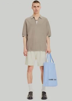 Samsoe Samsøe & Samsøe Garam Knit Polo - Pure Cashmere