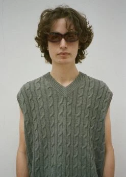 Samsoe Samsøe & Samsøe Kenly Knit Vest - Dark Grey Mel.