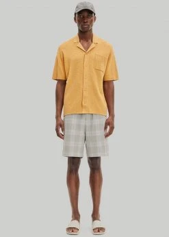 Samsoe Samsøe & Samsøe Larry Polo - Ochre Men