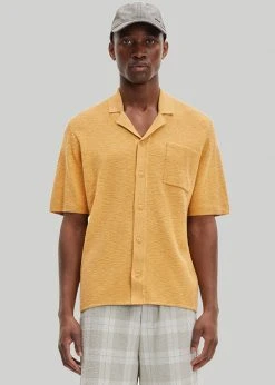 Samsoe Samsøe & Samsøe Larry Polo - Ochre Men