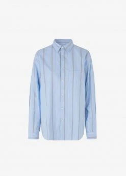 Samsoe Samsøe & Samsøe Marley Shirt - Serenity Stripe