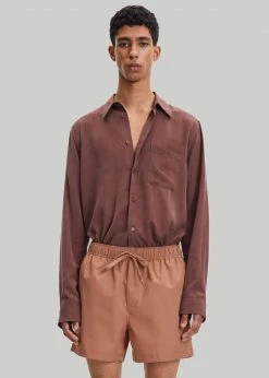 Samsoe Samsøe & Samsøe Mason Swim Shorts - Beaver Fur Men