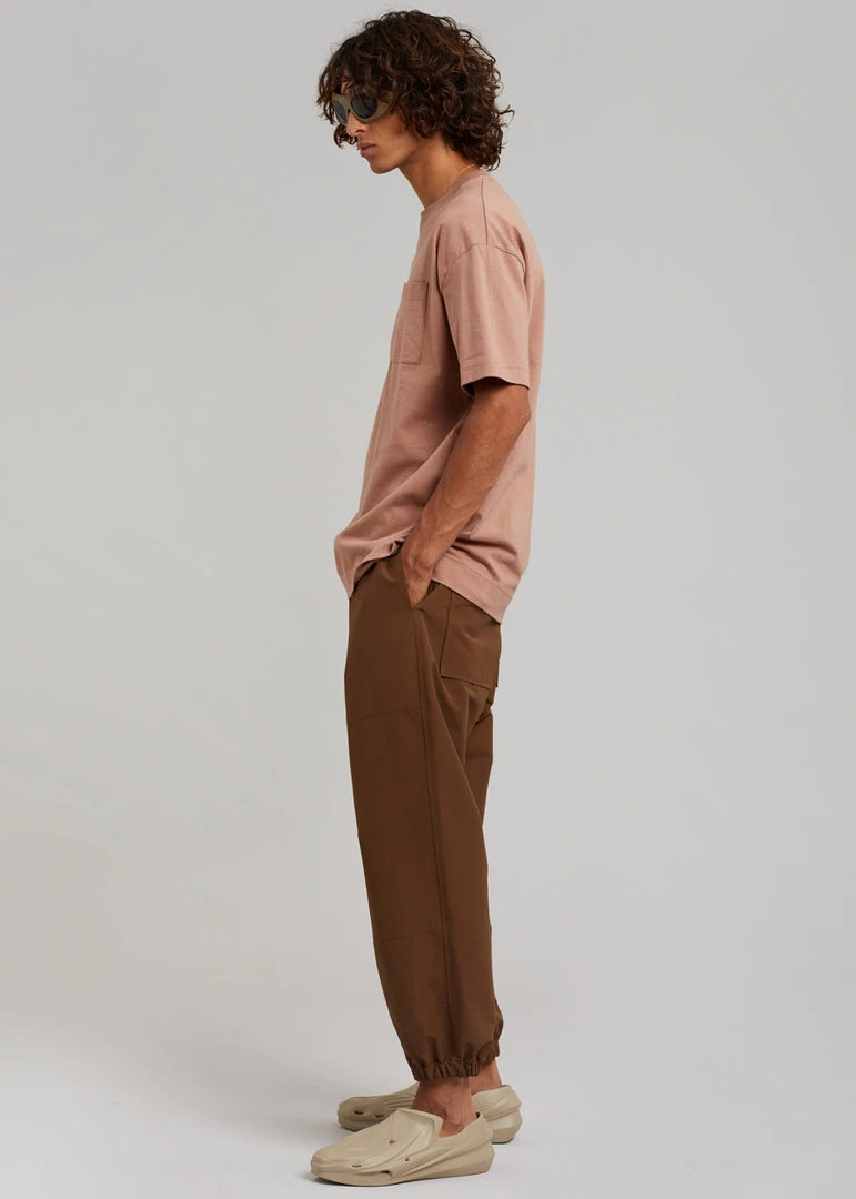 Samsoe Samsøe & Samsøe Ratan T-Shirt - Beaver Fur Men 5 Samsoe Samsøe & Samsøe Ratan T-Shirt - Beaver Fur Men