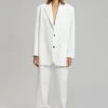 The Frankie Shop Samson Blazer - Birch CLOTHING