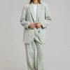 The Frankie Shop Samson Blazer - Mint CLOTHING