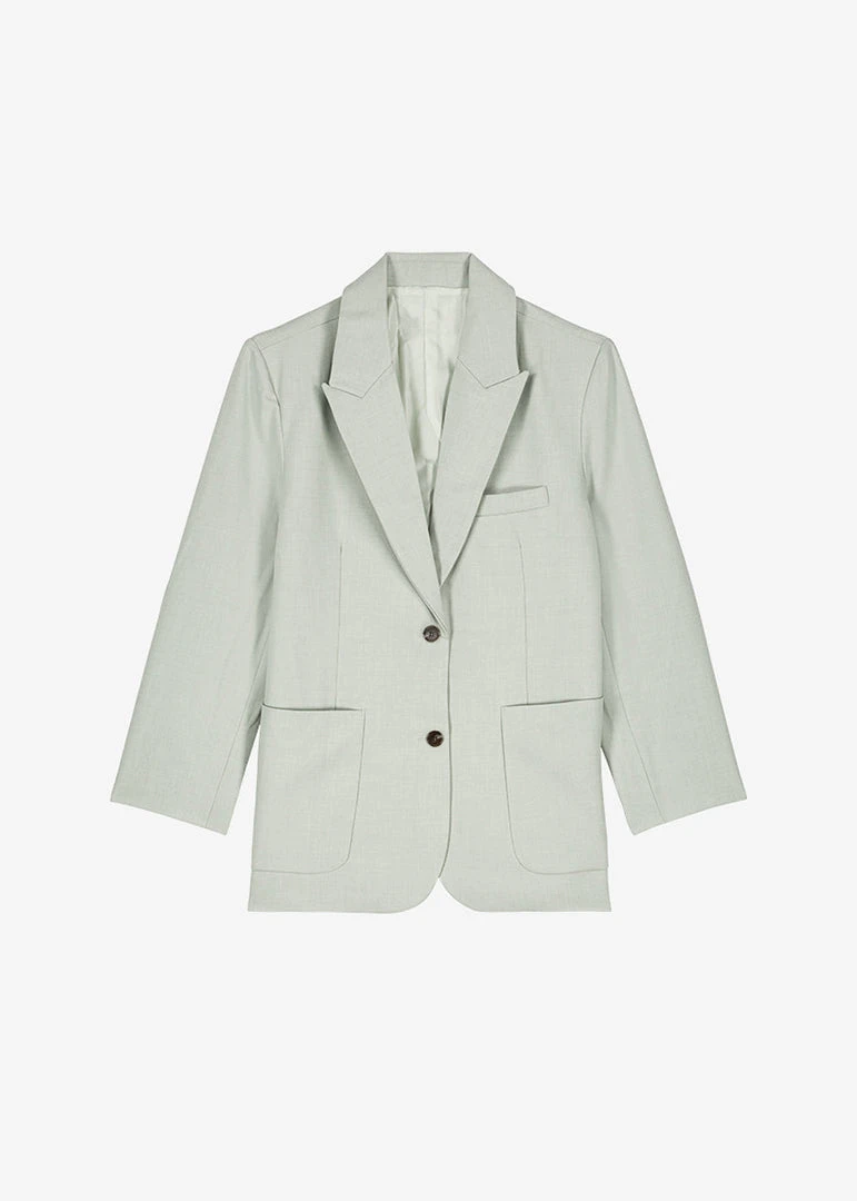 The Frankie Shop Samson Blazer - Mint CLOTHING 9 The Frankie Shop Samson Blazer - Mint CLOTHING
