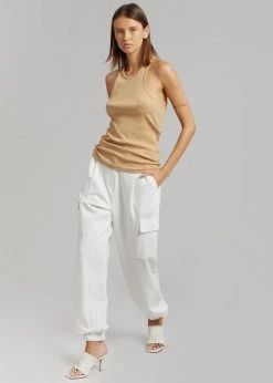 The Frankie Shop CLOTHING Samson Cargo Pants - Birch