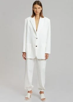 The Frankie Shop CLOTHING Samson Cargo Pants - Birch 9 The Frankie Shop CLOTHING Samson Cargo Pants - Birch