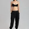 The Frankie Shop CLOTHING Samson Cargo Pants - Black