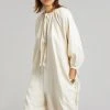 The Plan Sarray Romper - Cream CLOTHING