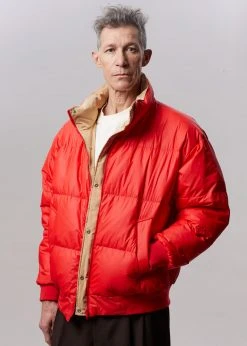 L'art Sawyer Reversible Jacket - Dijon/Red Men