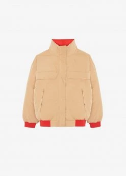 L'art Sawyer Reversible Jacket - Dijon/Red Men