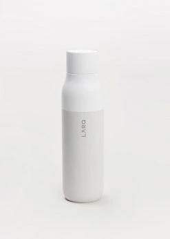 LARQ X TFS Self-Cleaning Water Bottle - Granite White LIFESTYLE
