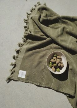 Swimwear Solaqua La Bocca Terry Towel - Olive Green