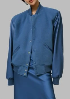 Paper Moon Sophia Bomber Jacket - Blue