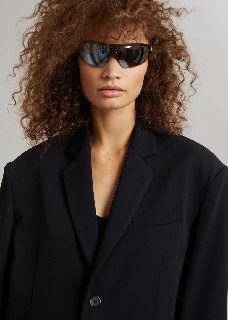 The Frankie Shop Tansy Oversized Blazer - Black 13 The Frankie Shop Tansy Oversized Blazer - Black