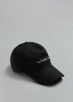 The Frankie Shop Frankie Baseball Hat - Black ACCESSORIES