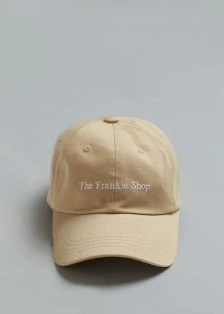 The Frankie Shop Frankie Baseball Hat - Sand ACCESSORIES