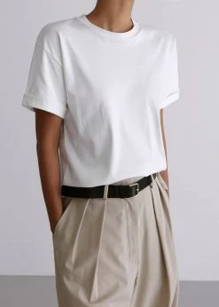 The Frankie Shop Tansy Pleated Trousers - Beige CLOTHING