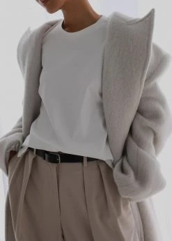 The Frankie Shop Tansy Pleated Trousers - Beige CLOTHING