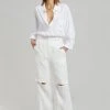 Blossom CLOTHING Tara Linen Pants - Off White