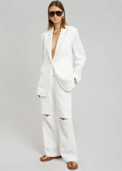 Blossom CLOTHING Tara Linen Pants - Off White