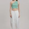 Creamvilla Tenysi Pants - Optic White CLOTHING