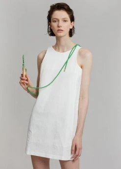 The Frankie Shop TFS X Duvelleroy Take Away Fan - Kelly Green Swimwear