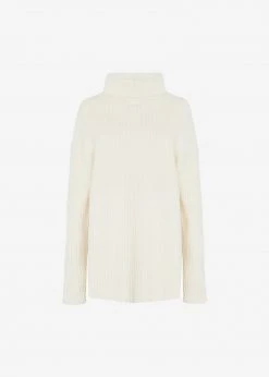 Paper Moon CLOTHING Thelma Ribbed Sweater - Cream