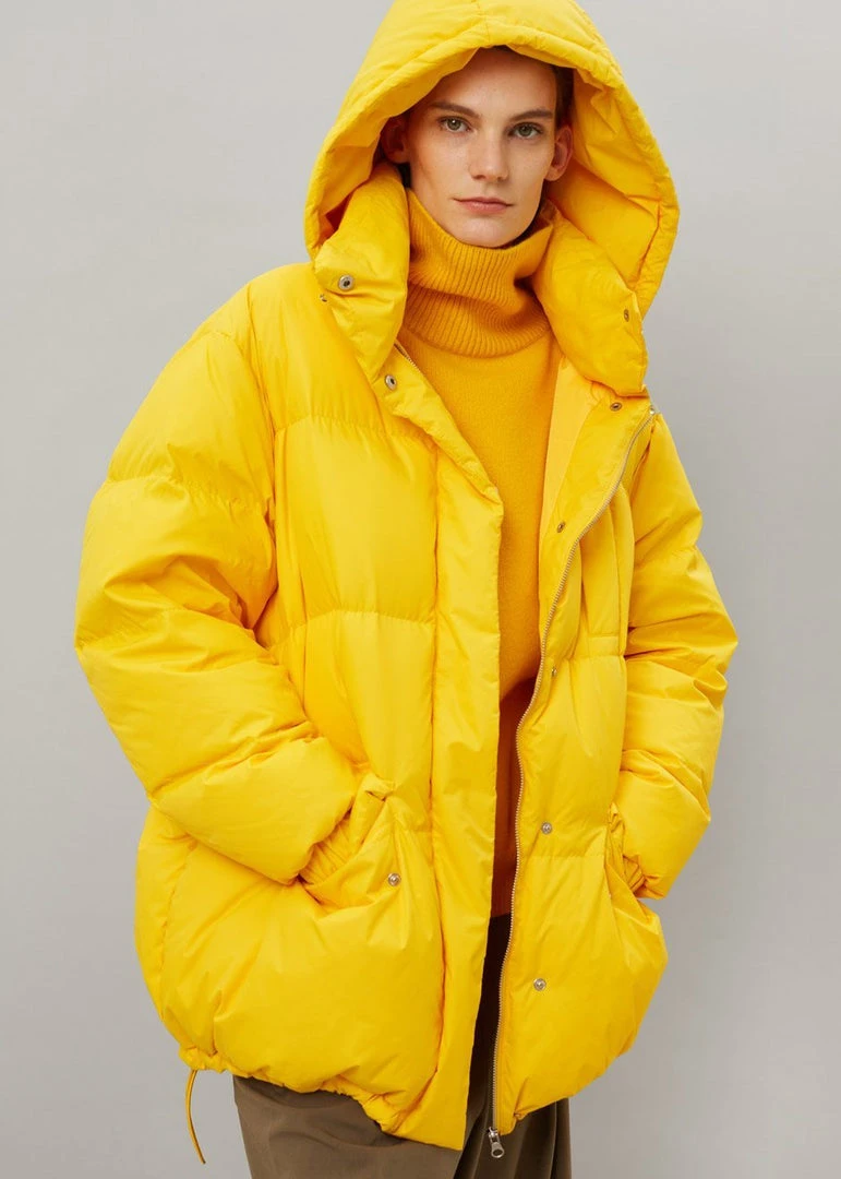 The Frankie Shop Tignes Recycled Long Puffer - Marigold 13 The Frankie Shop Tignes Recycled Long Puffer - Marigold