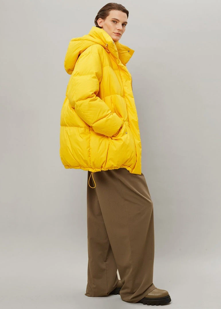 The Frankie Shop Tignes Recycled Long Puffer - Marigold 6 The Frankie Shop Tignes Recycled Long Puffer - Marigold