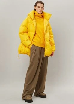 The Frankie Shop Tignes Recycled Long Puffer - Marigold 22 The Frankie Shop Tignes Recycled Long Puffer - Marigold
