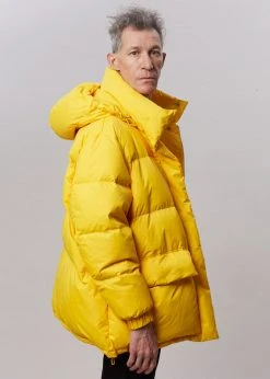 The Frankie Shop Tignes Recycled Long Puffer - Marigold 20 The Frankie Shop Tignes Recycled Long Puffer - Marigold