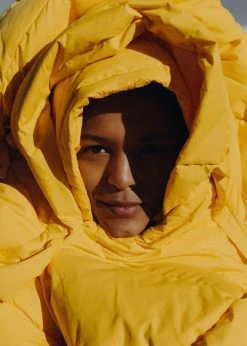 The Frankie Shop Tignes Recycled Long Puffer - Marigold 27 The Frankie Shop Tignes Recycled Long Puffer - Marigold