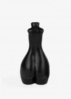 LIFESTYLE Anissa Kermiche Tit For Tat Tall Candlestick - Black
