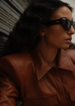 TOL Eyewear Glamoureaux Sunglasses - Havana ACCESSORIES