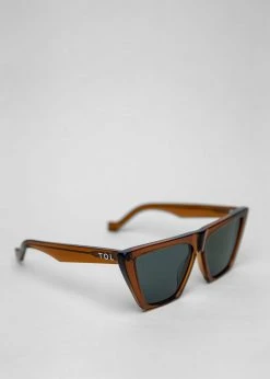 ACCESSORIES TOL Eyewear Trapezium Grande Sunglasses - Liquid Brown