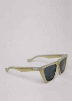 TOL Eyewear Trapezium Grande Sunglasses - Sage ACCESSORIES