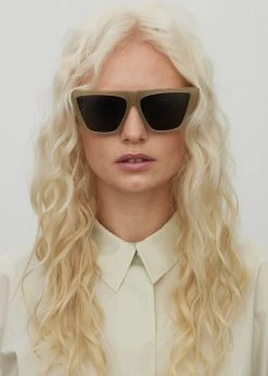 TOL Eyewear Trapezium Grande Sunglasses - Sage ACCESSORIES