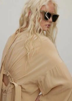 TOL Eyewear Trapezium Grande Sunglasses - Sage ACCESSORIES